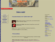 Tablet Screenshot of biblija.info